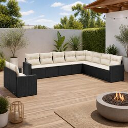 Transform Your Outdoor Space with This 10-Piece Sofa Set