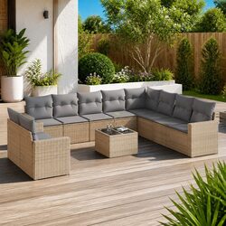 Transform Your Outdoor Space with Our 11 Piece Sofa Set