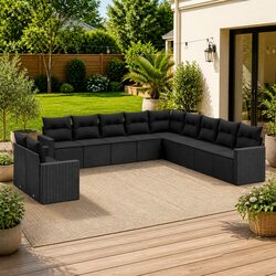 Elevate Your Outdoor Living with This 11-Piece Sofa Set