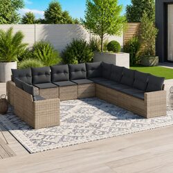 Elevate Your Outdoors with a Modular 11 Piece Sofa Set