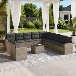 Enhance Your Outdoor Space with a 12 Piece Grey Sofa Set