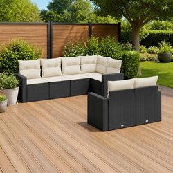 Transform Your Outdoor Space with This 7 Piece Sofa Set