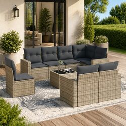 Elevate Your Outdoor Space with 9 Piece Sofa Set