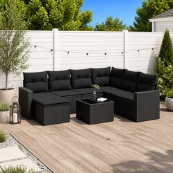 Enhance Your Outdoor Experience with 8 Piece Sofa Set