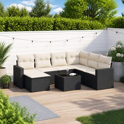 Transform Your Outdoor Space with 8-Piece Sectional Set