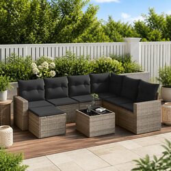 Elevate Your Space with This 8 Piece Garden Sofa Set
