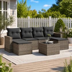 Enhance Your Patio with 7 Piece Outdoor Sofa Set
