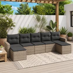 Transform Your Patio with This 7 Piece Garden Sofa Set