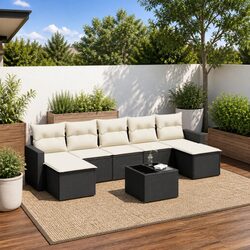 Transform Your Outdoor Space with this Modular Sofa Set