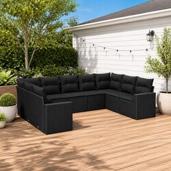 Elevate Your Outdoor Living with a 9 Piece Garden Sofa Set