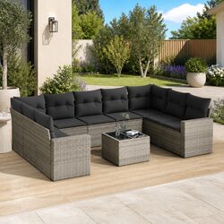 Elevate Your Outdoor Space with a 10-Piece Sofa Set