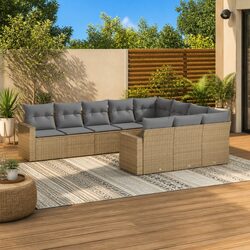 Transform Your Outdoor Living with this 10-Piece Sofa Set
