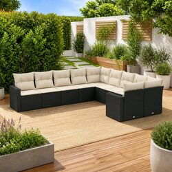 Elevate Your Outdoor Living with This 10-Piece Sofa Set