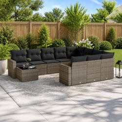 Transform Your Outdoor Space with 11 Piece Sofa Set