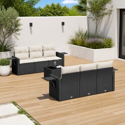 Enhance Your Patio with a 7-Piece Garden Sofa Set