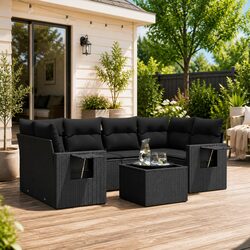 Enhance Your Outdoor Space with 7 Piece Garden Sofa Set