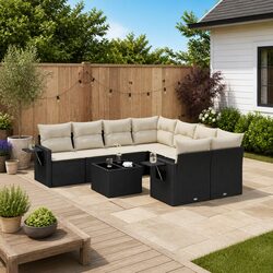 Transform Your Outdoor Space with This 9 Piece Sofa Set