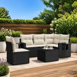 Enhance Your Outdoor Living with This 6 Piece Garden Sofa Set