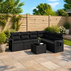 Comfortable 7 Piece Outdoor Sofa Set for Relaxation