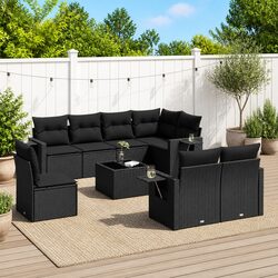 Create Your Perfect Outdoor Space with 9 Piece Sofa Set