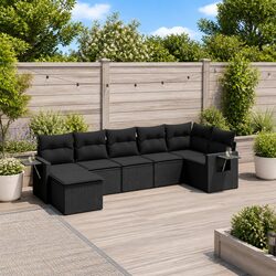 Transform Your Outdoor Space with 7-Piece Sofa Set
