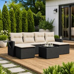 Enhance Your Outdoor Space with 7 Piece Sofa Set