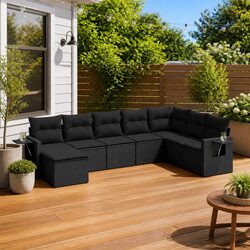 Transform Your Outdoor Space with 8 Piece Garden Sofa Set