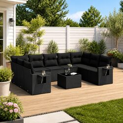 Elevate Your Outdoor Living with a Stylish 10 Piece Sofa Set