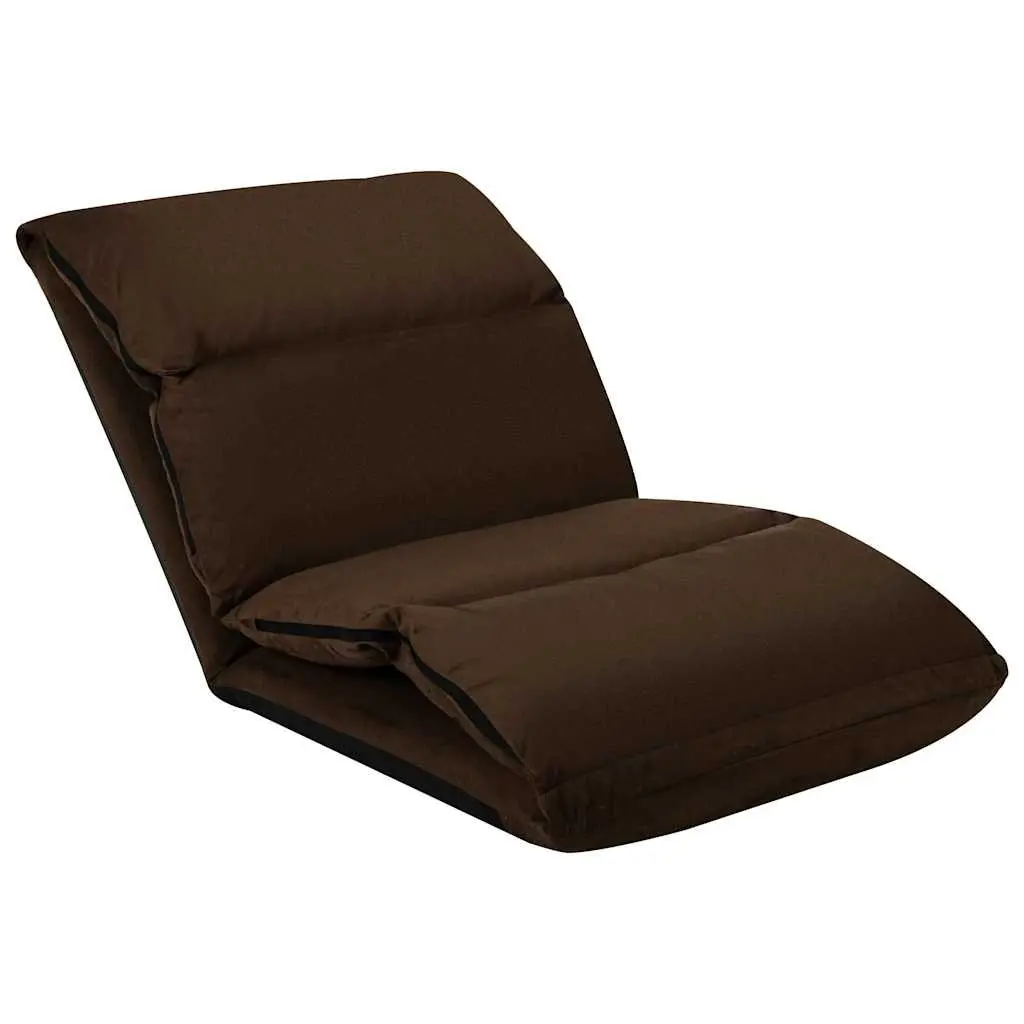 Folding Floor Chair Lounger Adjustable Compact Indoor Outdoor