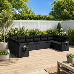 Elevate Your Outdoor Space with a 10 Piece Garden Sofa Set