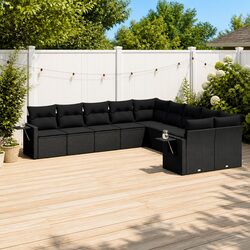 Enhance Your Patio with This 10-Piece Sofa Set