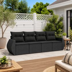 Transform Your Outdoor Space with This Garden Sofa Set