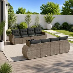 Elevate Your Outdoor Space with a 9-Piece Sofa Set