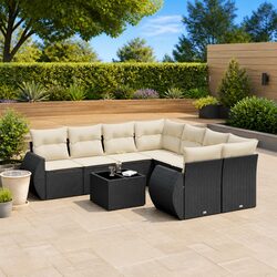 Transform Your Outdoor Space with This 9-Piece Sofa Set