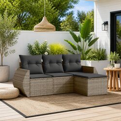 Enhance Your Outdoor Space with This 4 Piece Sofa Set