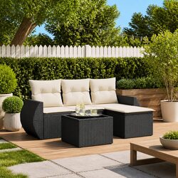 Create Your Perfect Outdoor Oasis with This 5-Piece Sofa Set