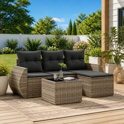 Upgrade Your Outdoor Space with a 5-Piece Sofa Set