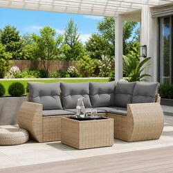 Elevate Your Outdoor Experience with 5 Piece Sofa Set