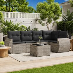 Enhance Your Outdoor Space with a Grey Garden Sofa Set