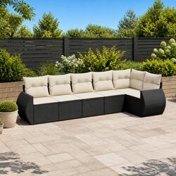 Transform Your Space with 6 Piece Modular Garden Sofa Set
