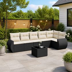 Enhance Your Outdoor Space with 7 Piece Sofa Set