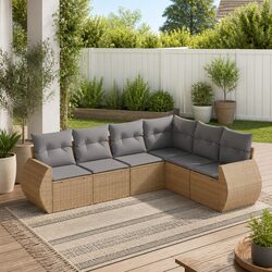 Create an Inviting Outdoor Retreat with a 6-Piece Sofa Set