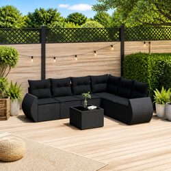 Enhance Your Outdoor Space with a 7 Piece Garden Sofa Set