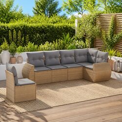 Transform Your Outdoor Area with a 6 Piece Sofa Set