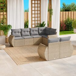Transform Your Outdoor Space with This 7-Piece Sofa Set