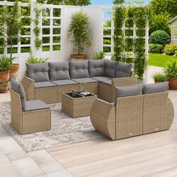 Transform Your Outdoor Space with a 9-Piece Sofa Set