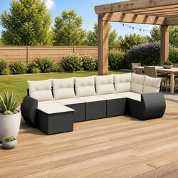 Enhance Your Outdoor Space with This 7 Piece Sofa Set