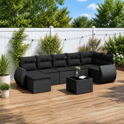 Enhance Your Outdoor Space with This 8-Piece Sofa Set