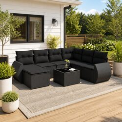 Enhance Your Outdoor Space with 8 Piece Sofa Set