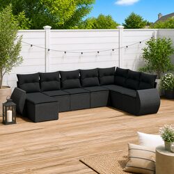 Enhance Your Outdoor Living with This 8 Piece Sofa Set